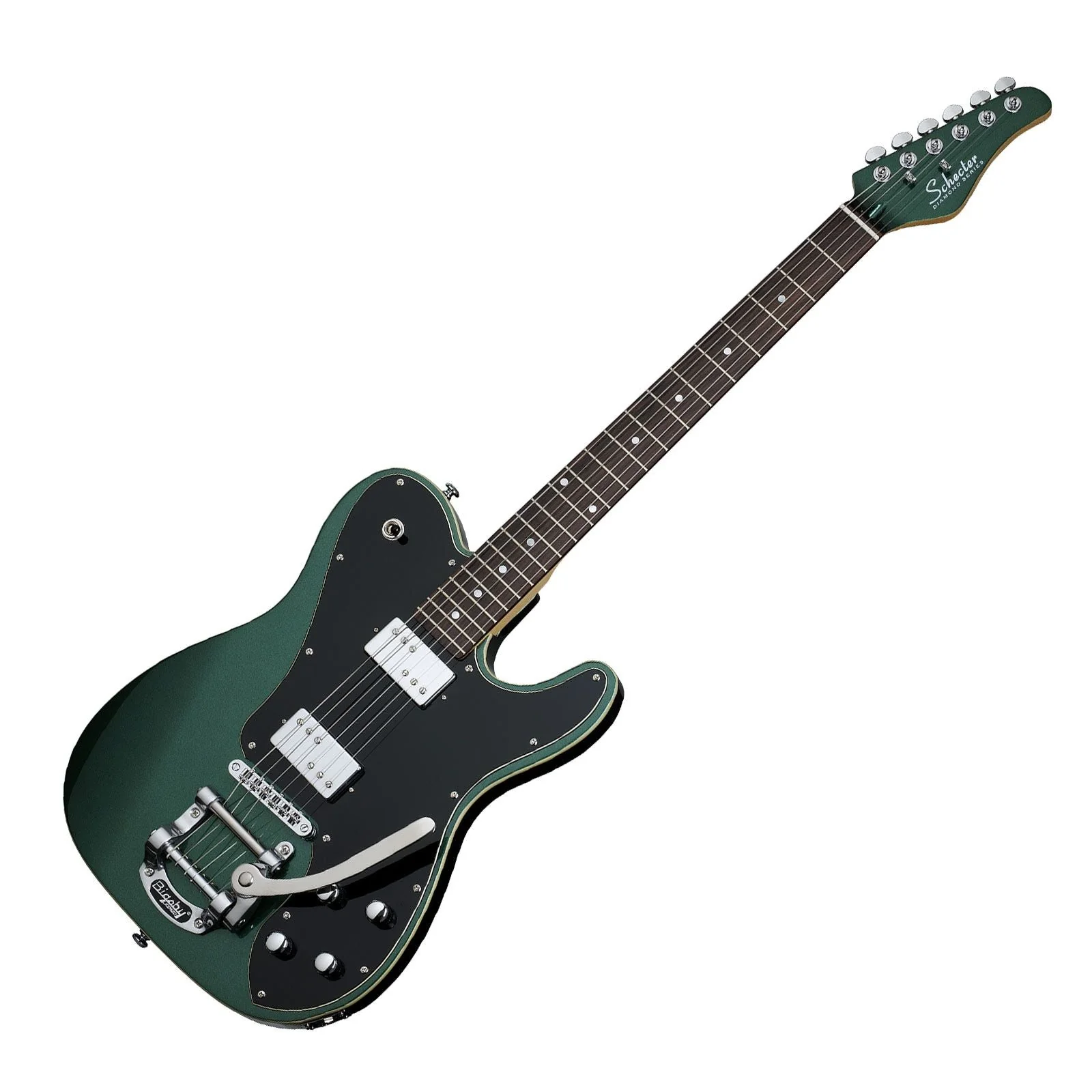 Schecter PT Fastback II B Electric Guitar Dark Emerald Green