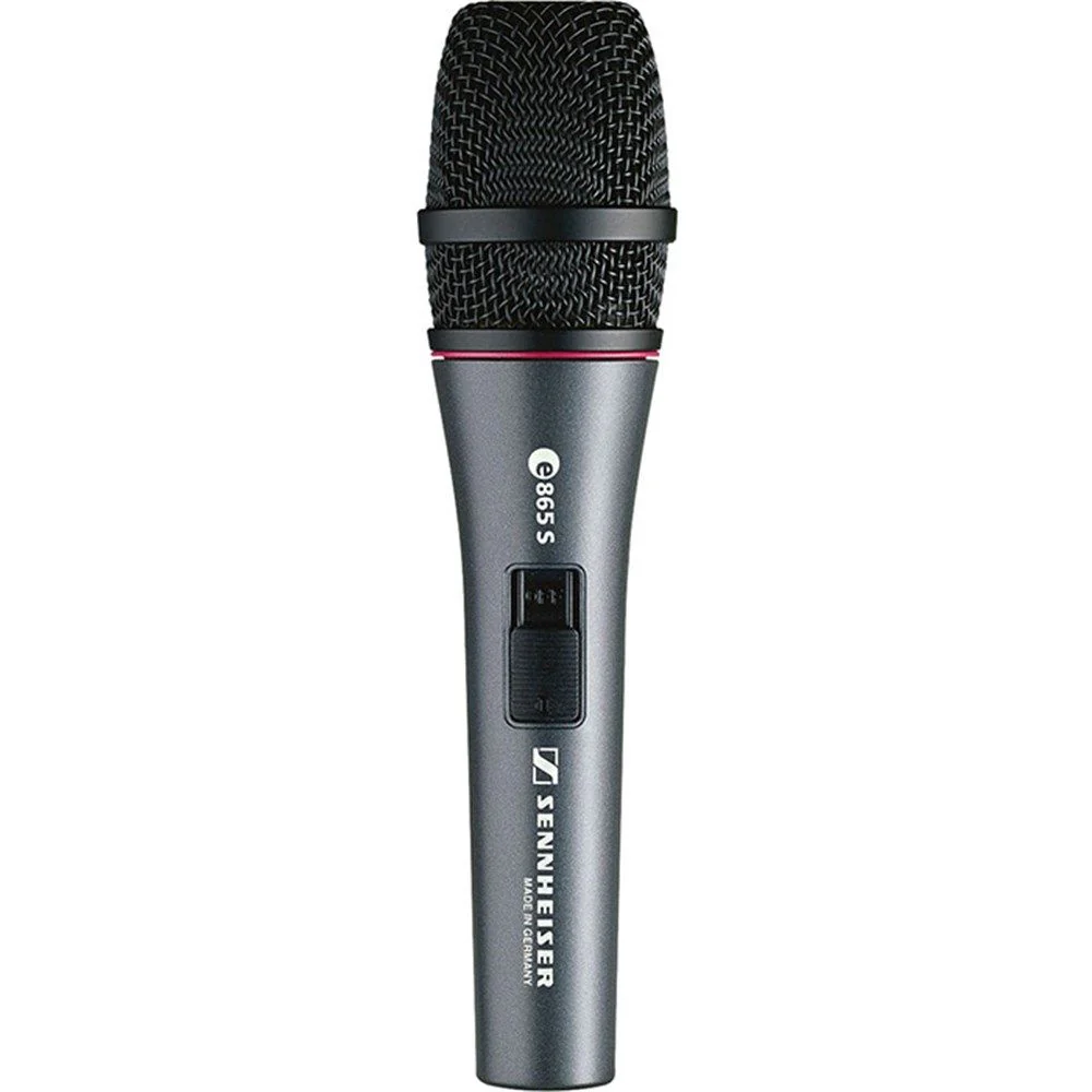 Sennheiser e865S Electret Condenser Live Vocal Microphone w/ Switch