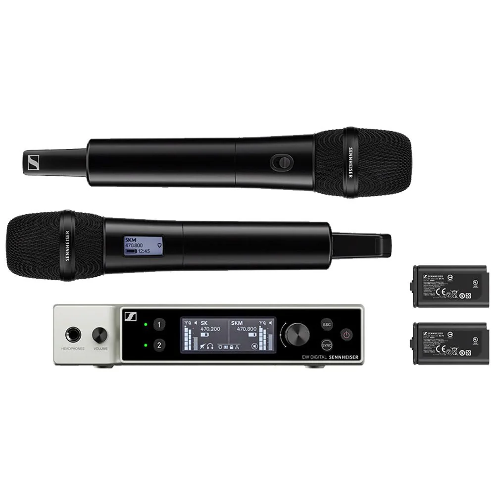 Sennheiser Evolution Wireless EW 835-S Set Wireless Mic System w/ 2x EW-DX SKM-S
