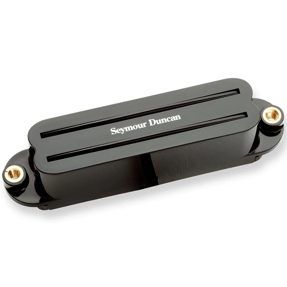 Seymour Duncan SHR-1B Hot Rails Strat Humbucker for Bridge (Black)