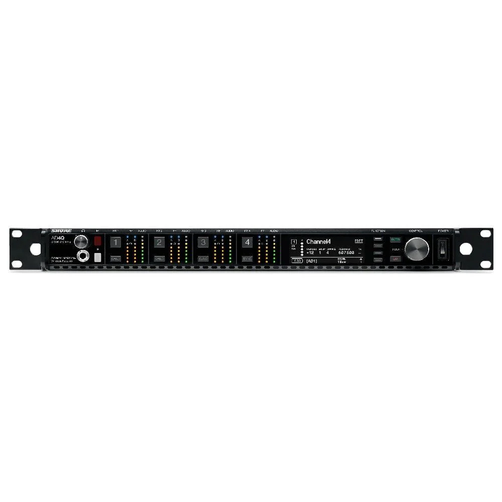 Shure Axient AD4QA Digital Quad-Channel Receiver Band A (470-636MHz)
