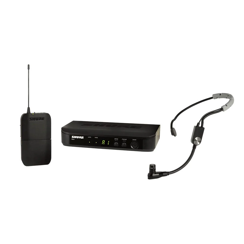 Shure BLX4 Headworn Mic System w/ BLX1-TX & SM35 Mic (614-638Mhz)
