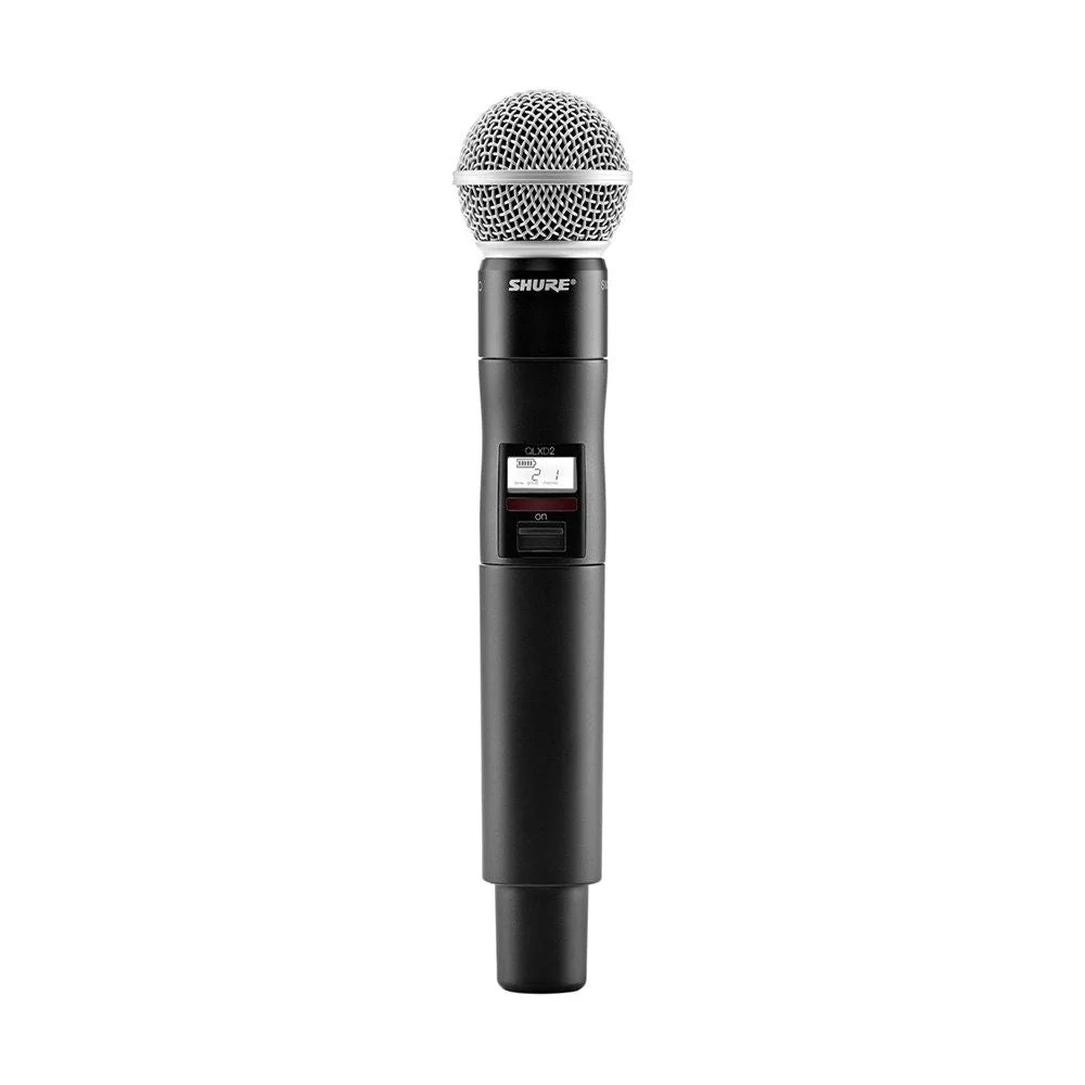 Shure QLXD2/SM58 Handheld Digital Wireless Transmiter (K52 Band 606-670MHz)
