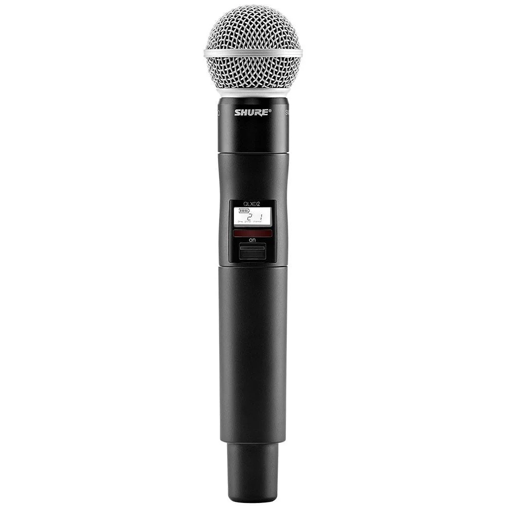 Shure QLXD2/SM58 Handheld Wireless Microphone Transmitter (H53 Band)