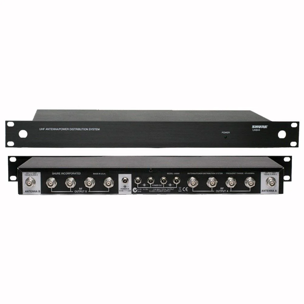 Shure UA844+SWB Antenna & Power Distributor UHF 470-952MHz Super Wideband
