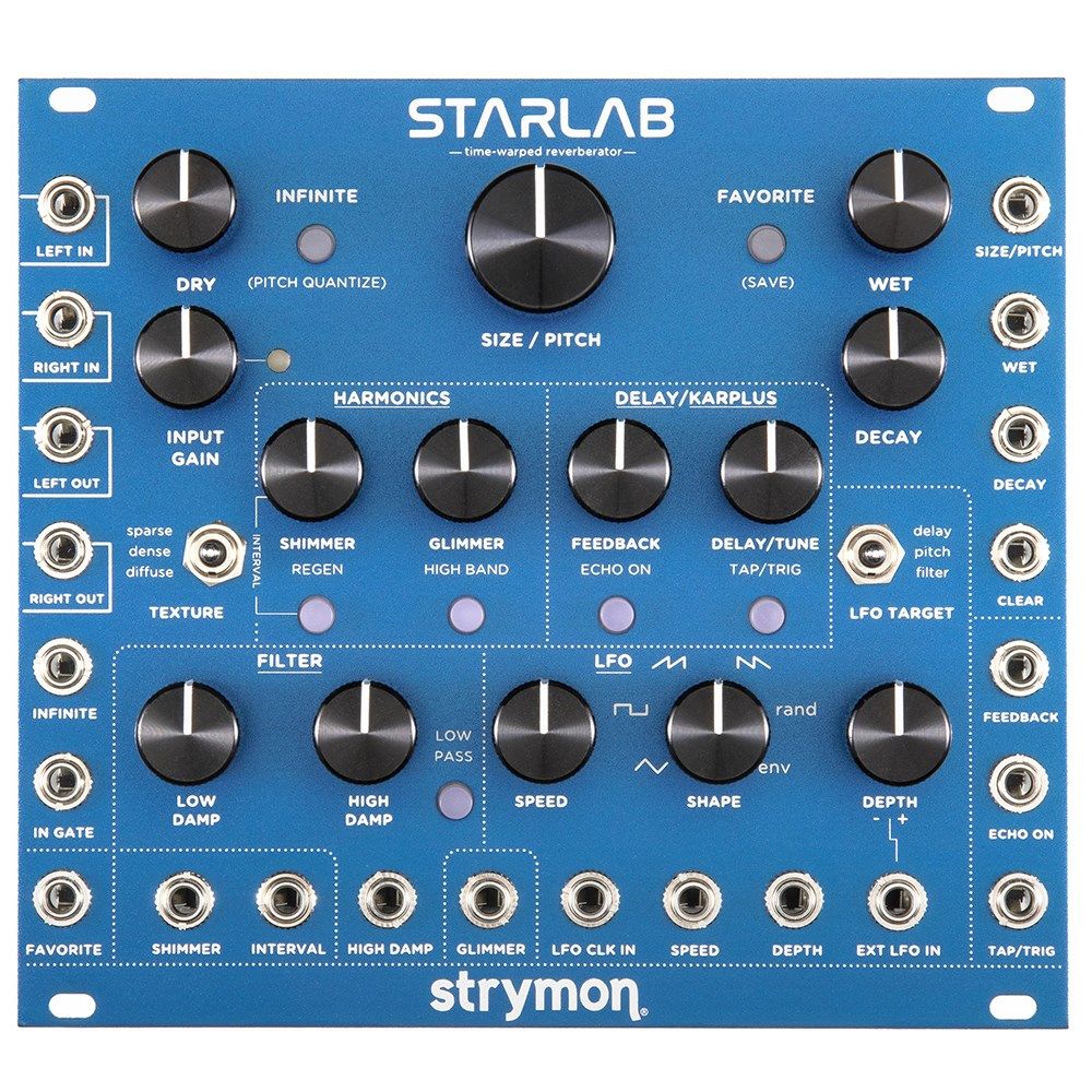 Strymon StarLab Time-Warped Reverberator Eurorack Module