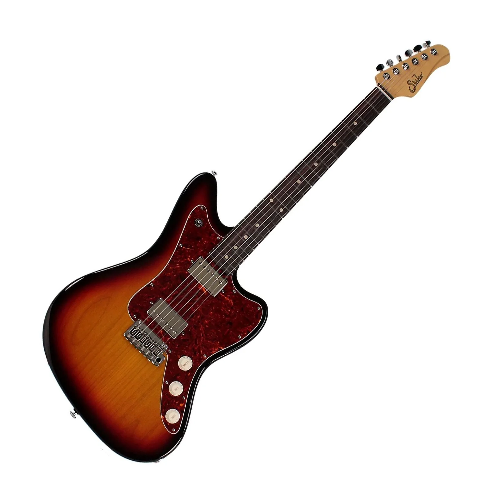 Suhr Classic JM HH 510 Electric Guitar 3 Tone Burst Finish