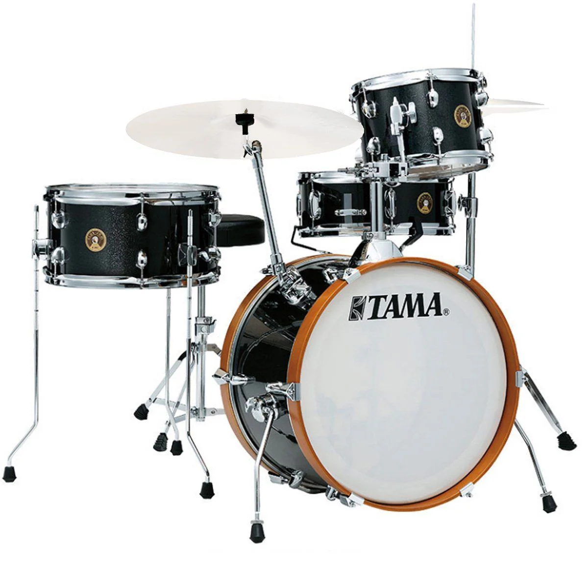 Tama Club Jam 4-Piece Club Jam Compact Drumkit w/Hardware (Charcoal Mist)