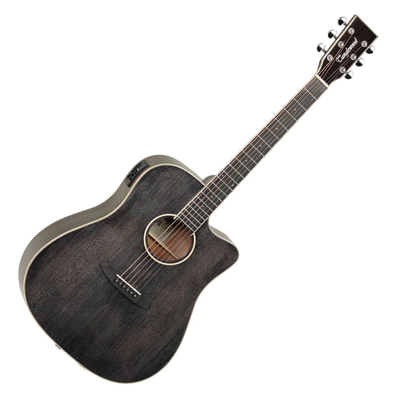 Tanglewood TW5BS Winterleaf Dreadnought AcousticElectric (Black Shadow Gloss)