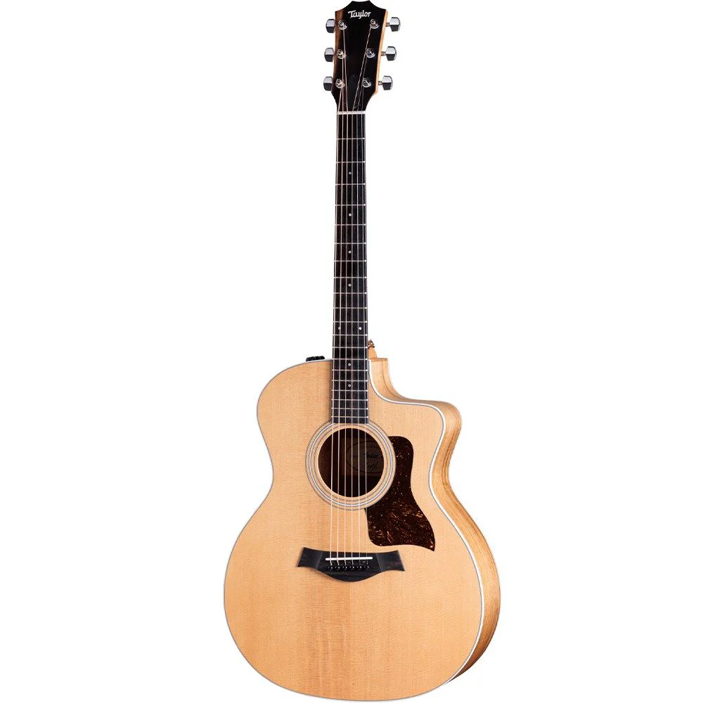 Taylor 214CE Koa Auditorium Acoustic Electric Guitar (Natural)