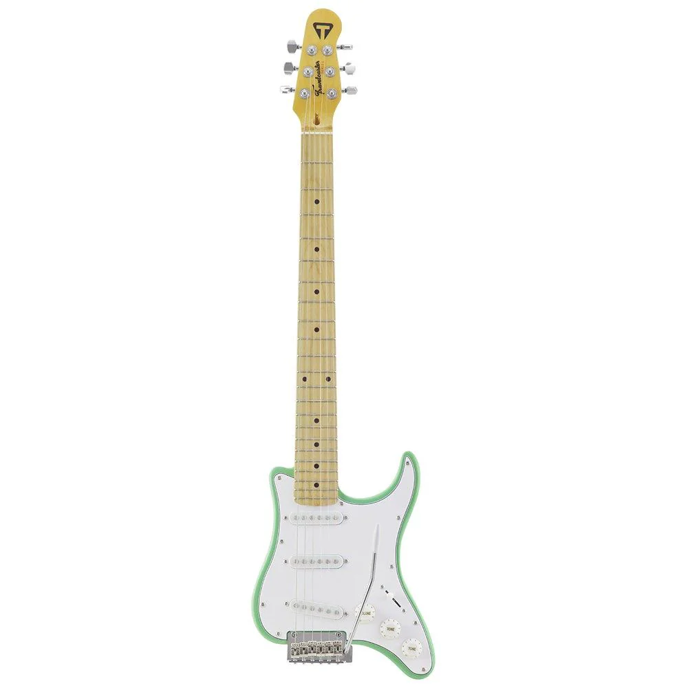 Traveler Guitar Travelcaster Deluxe Electric Guitar (Surf Green) inc Gig Bag