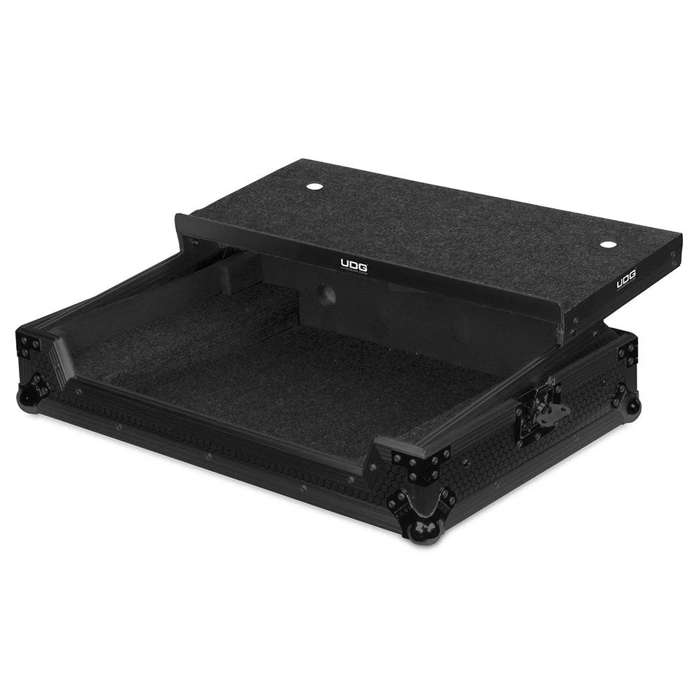 UDG Ultimate Flightcase NI Traktor Kontrol S4 MK3 w/ Laptop Shelf (Black)