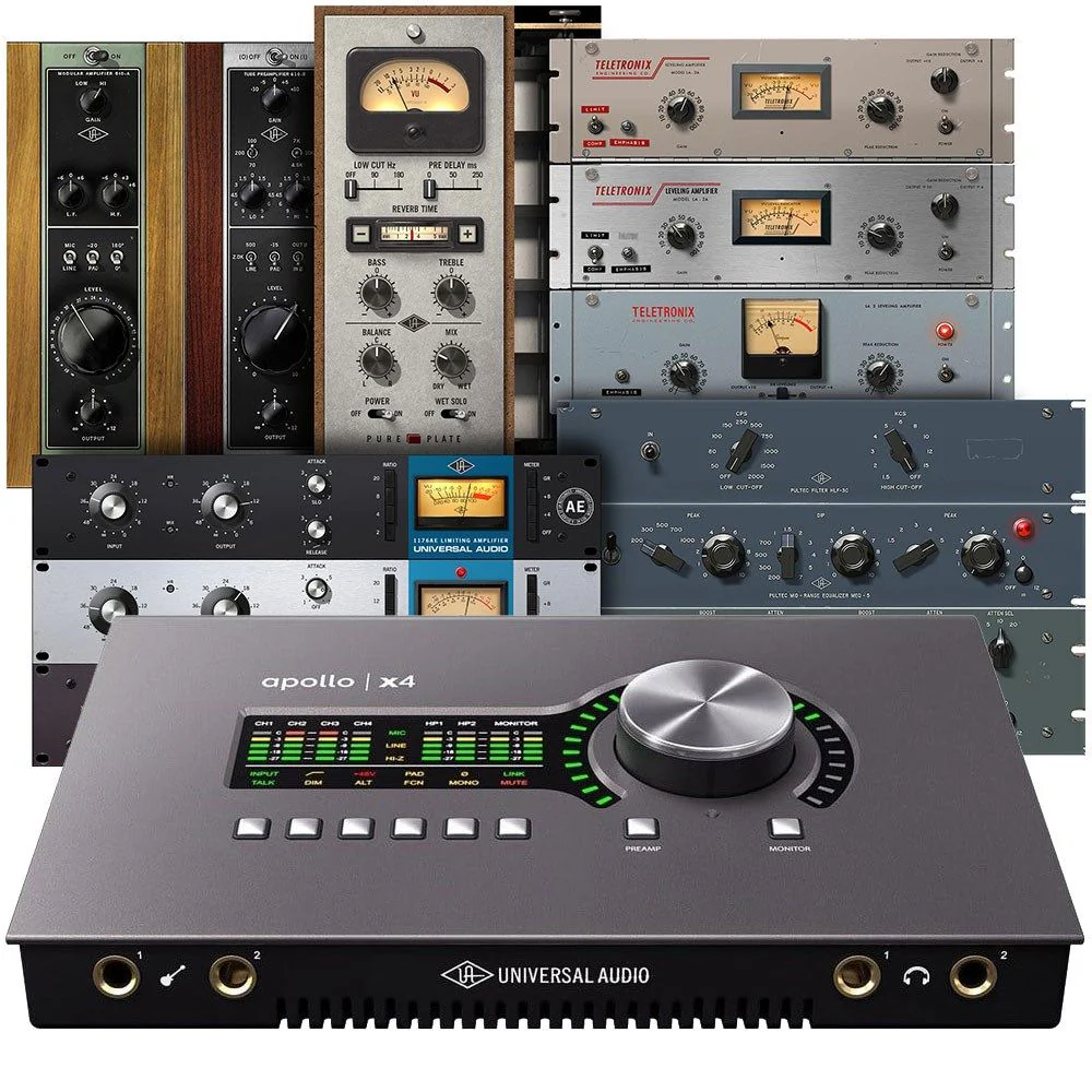 Universal Audio Apollo X4 HERITAGE EDITION Audio Interface w/ US$2.5k Plugins