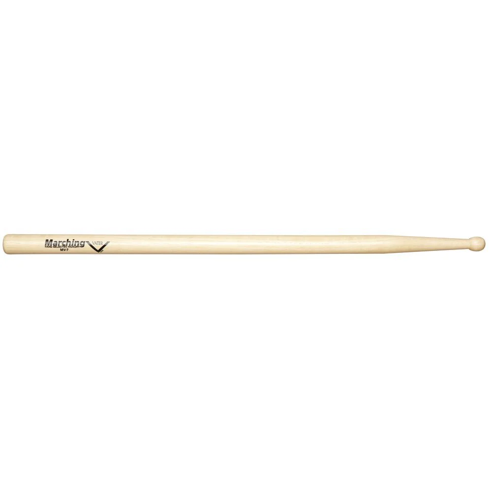 Vater MV7 Marching Snare & Tenor Wood Tip Drumsticks (Pair)