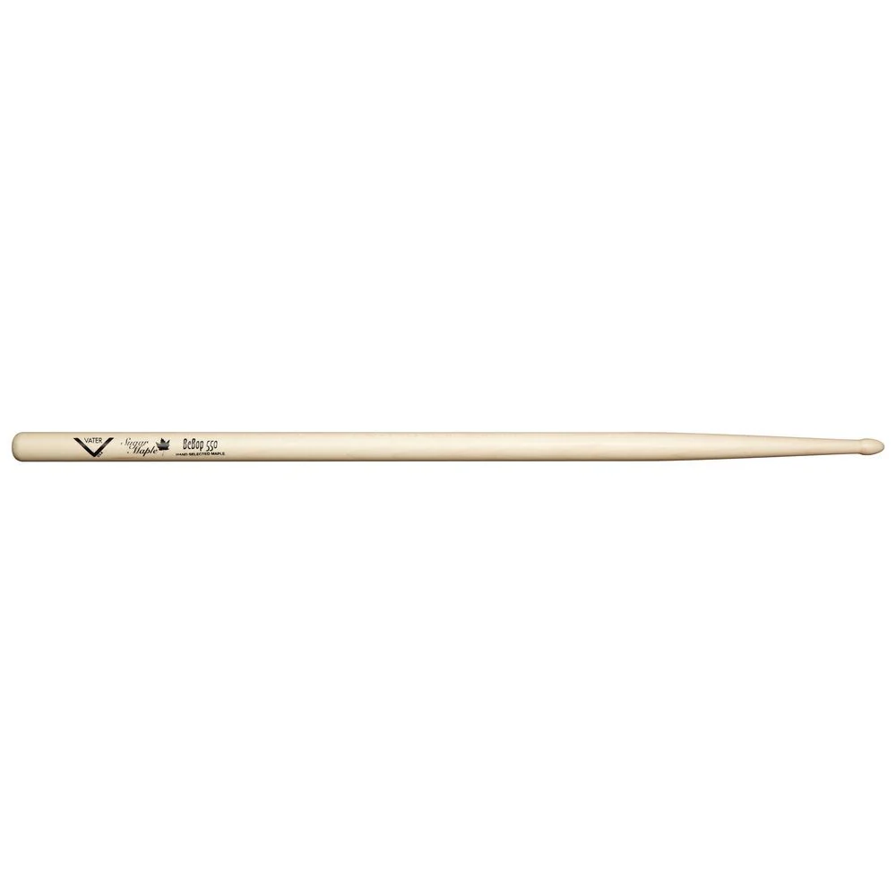 Vater VSMBB550 Sugar Maple Bebop 550 Wood Tip Drumsticks (Pair)
