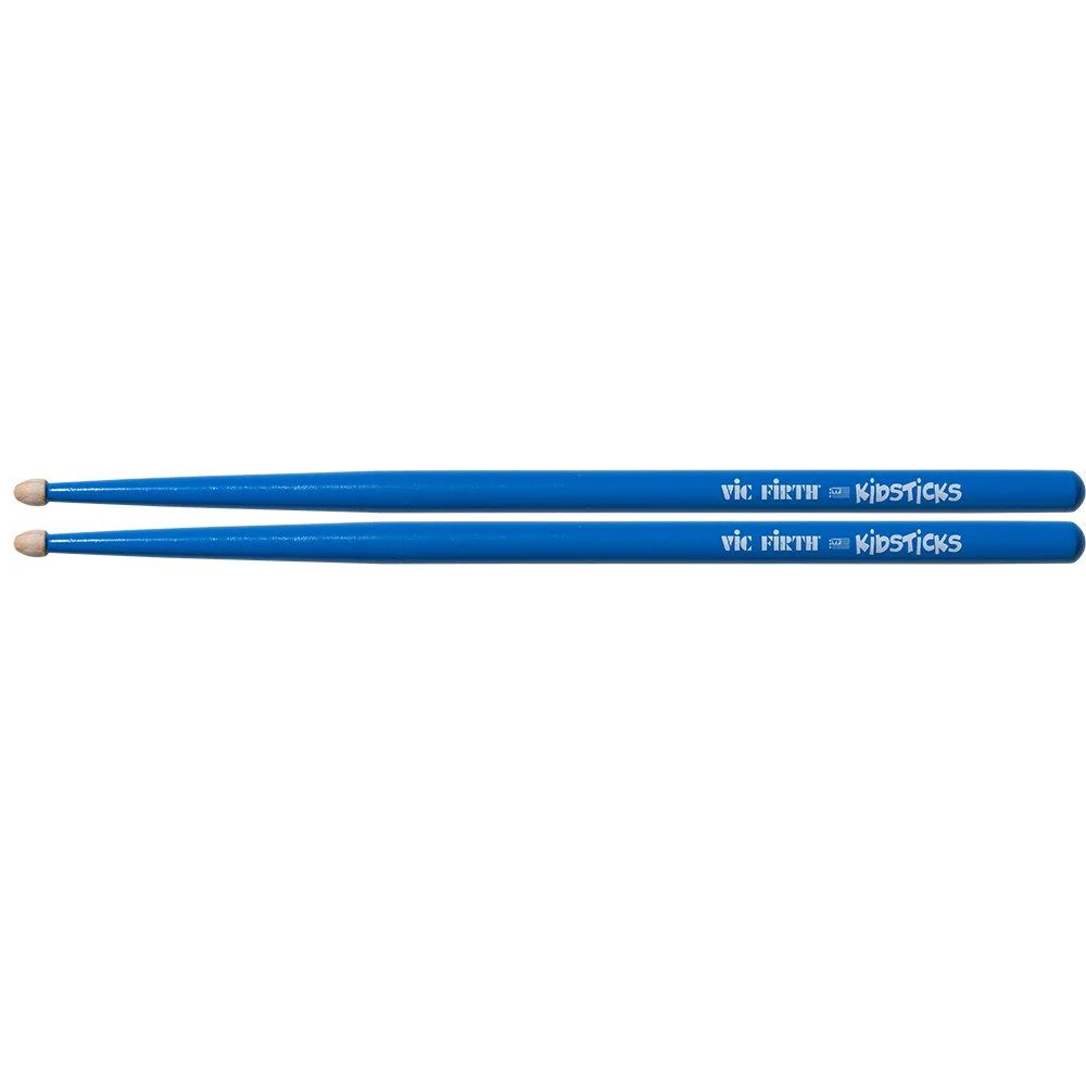 Vic Firth American Classic Kidstick Wood Tip Drumsticks (Blue)