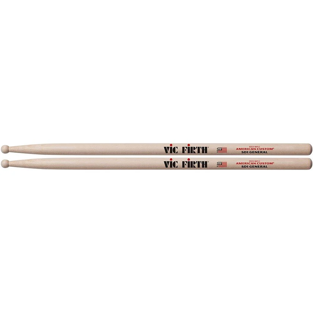 Vic Firth American Custom SD1 General Wood Tip Drumsticks