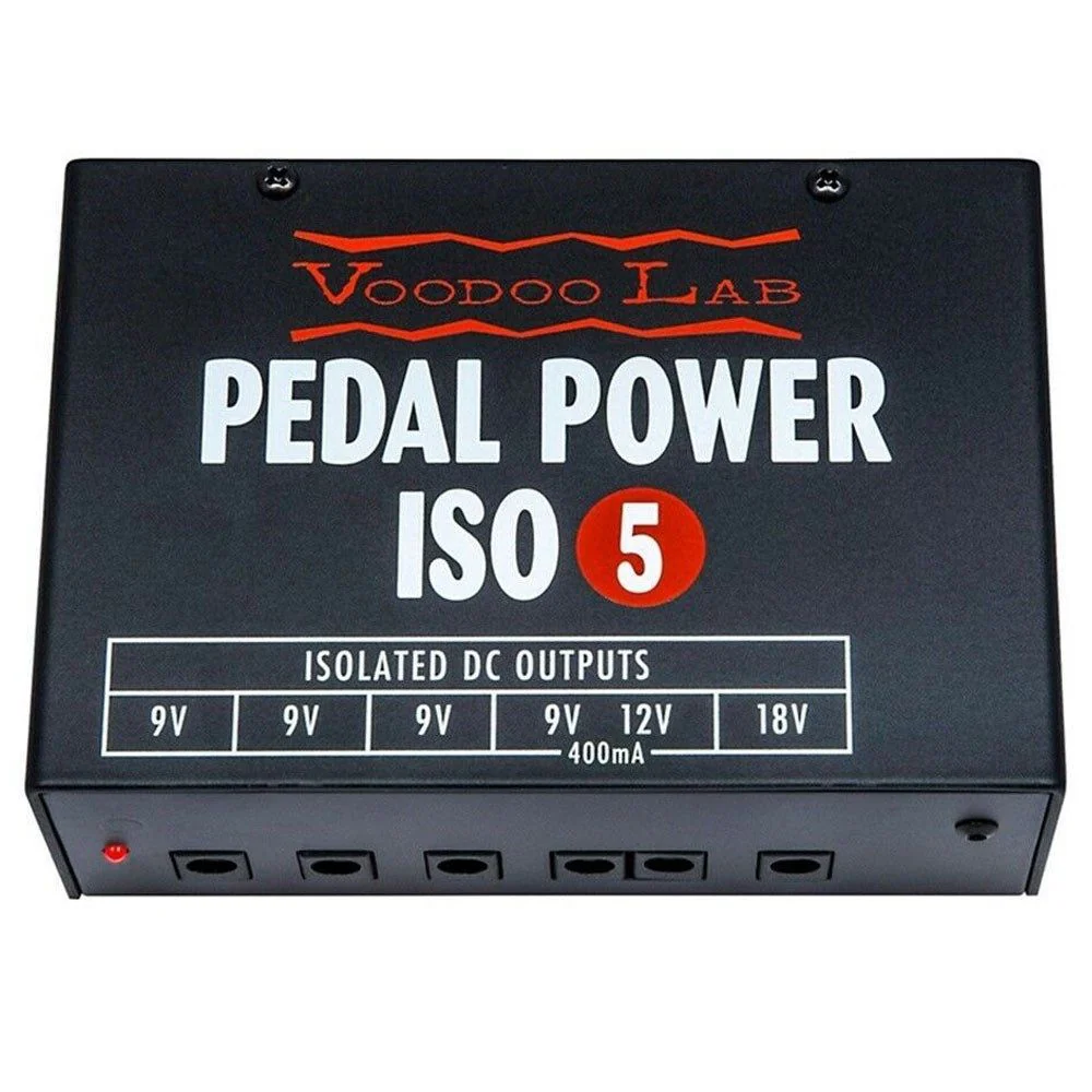 Voodoo Lab Pedal Power ISO-5 5 Outlet Isolated Power Supply for DC Pedals