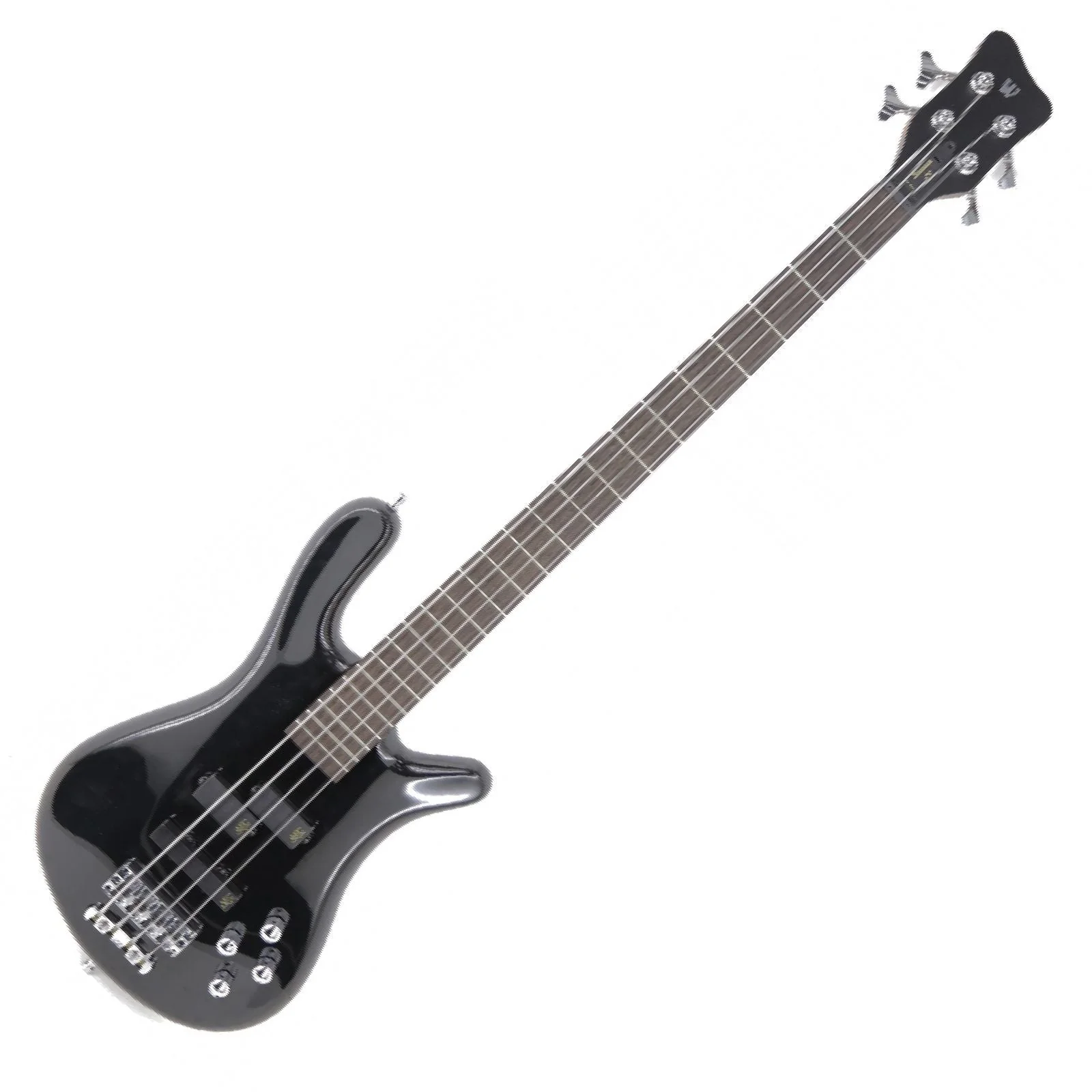 Warwick TeamBuilt Pro Series Streamer LX 4String Electric Bass Guitar Black Hig