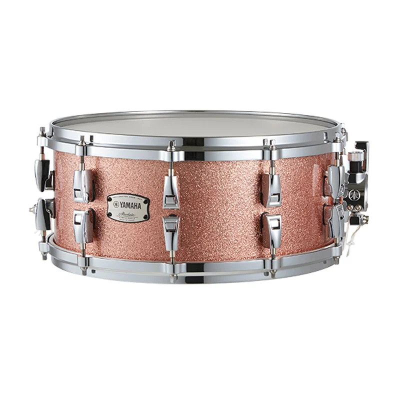Yamaha Absolute Hybrid Maple 14" x 6" Snare (Pink Champagne Sparkle)