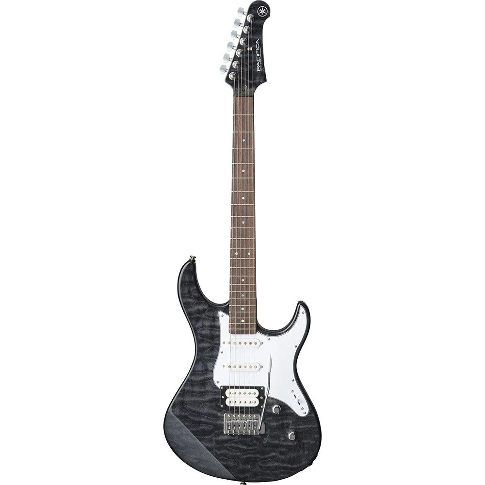 Yamaha PAC212VQM Pacifica Electric Guitar (Translucent Black)