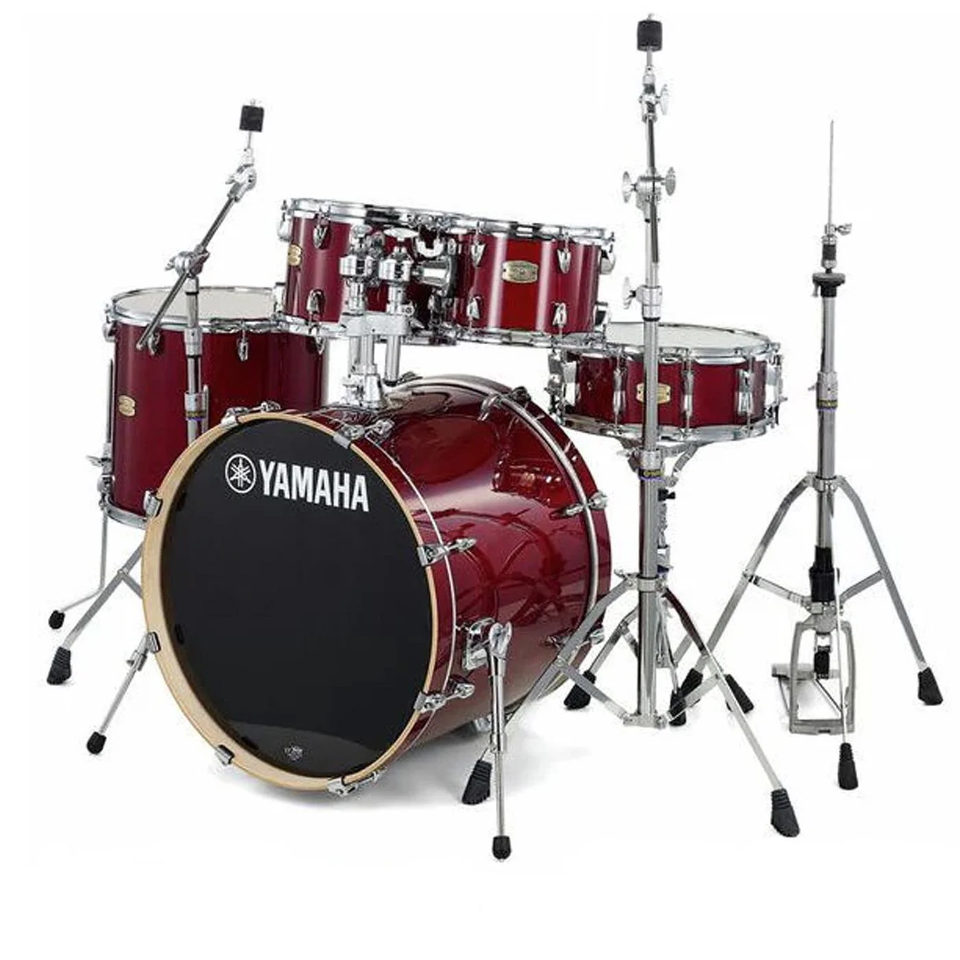 Yamaha Stage Custom Birch Euro Drum Kit w/ HW780 Hardware (Cranberry Red)