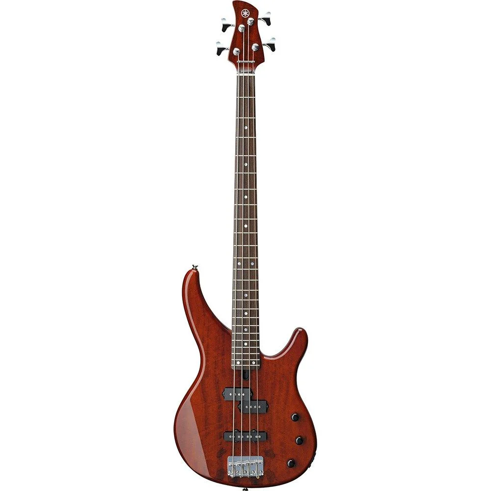 Yamaha TRBX174EW TRBX Series Bass Guitar Exotic Wood (Root Beer)