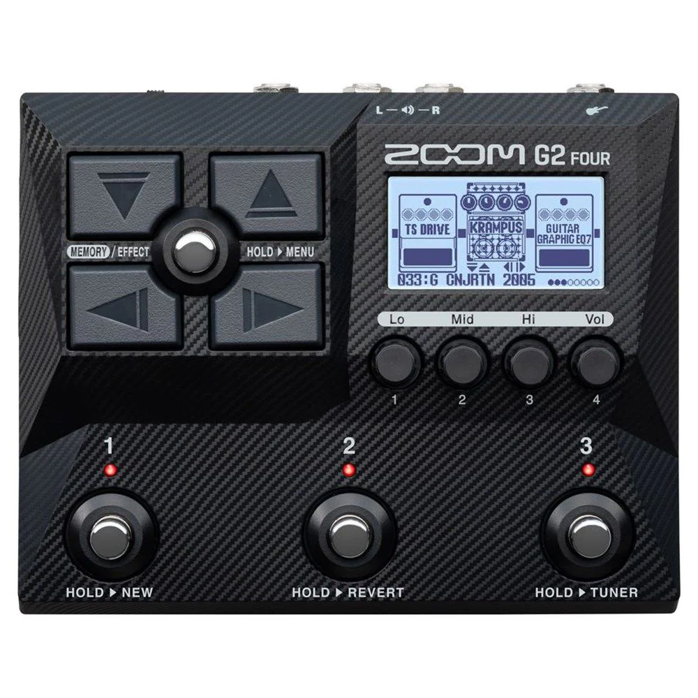 Zoom G2 Four Guitar Multi-Effects Processor & Amp Emulator
