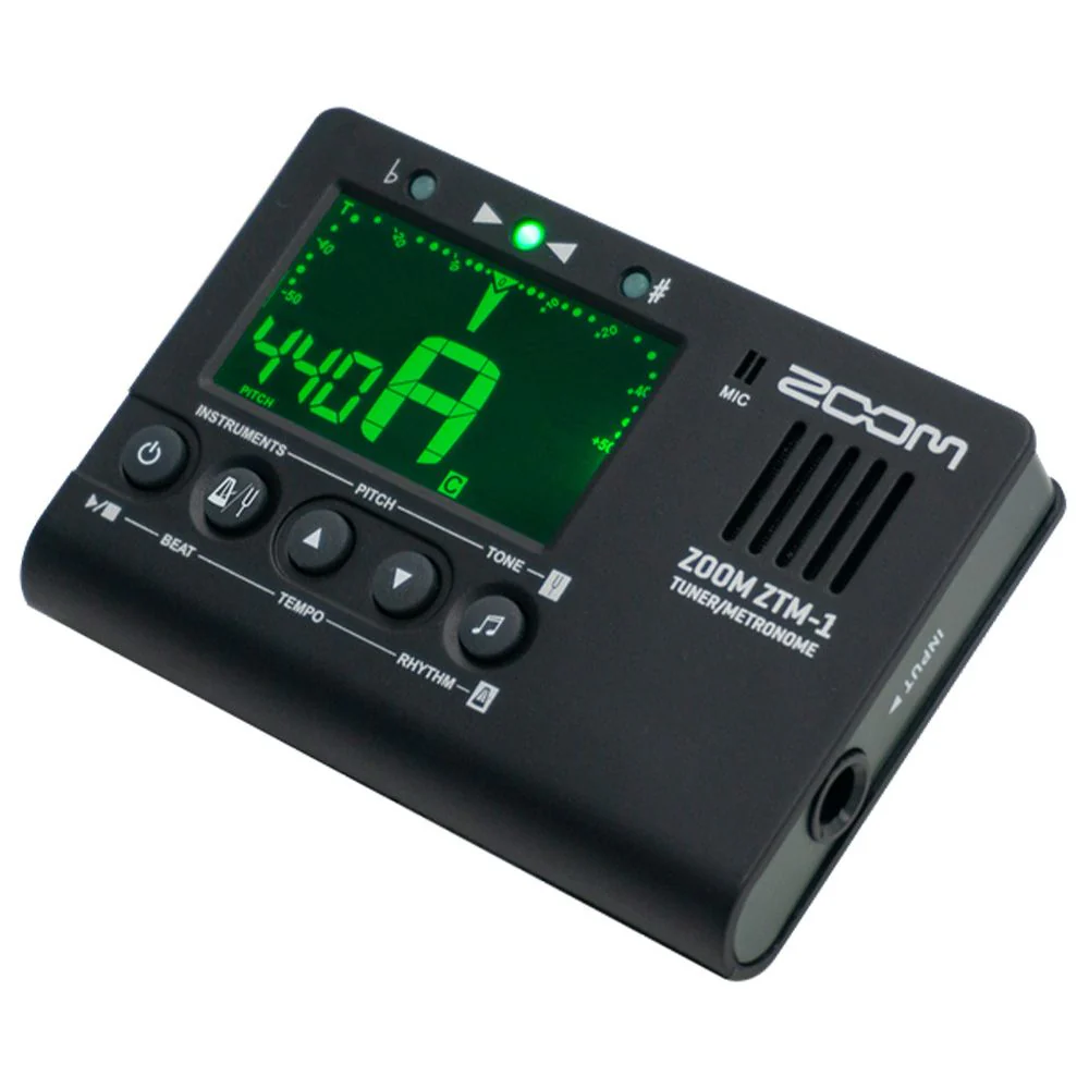 Zoom ZTM-1 Integrated Chromatic Tuner and Metronome with Tone Generator